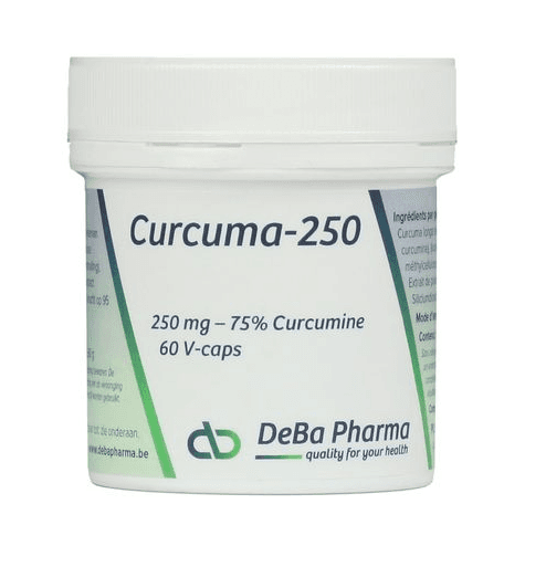 Deba Pharma Curcuma 250mg Capsules
