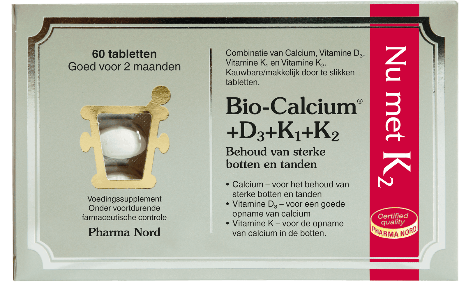 Pharma Nord Bio-Calcium+D3+K1+K2 Tabletten