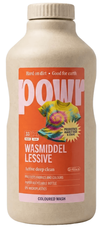 Powr Vloeibaar Wasmiddel Gekleurde Was
