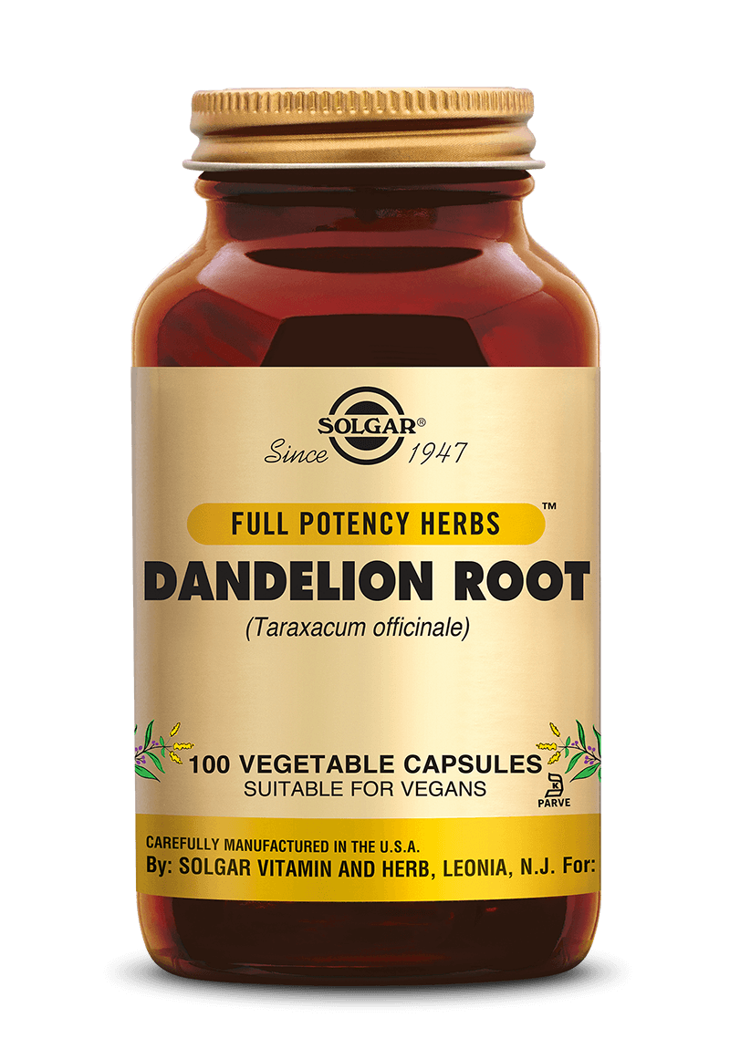 Solgar Dandelion (Paardenbloem) Root Capsules