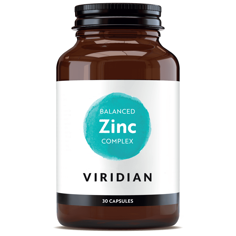 Viridian Balanced Zinc Complex Capsules