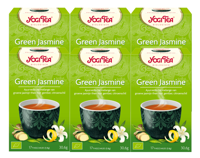 Yogi Tea Green Jasmine Voordeelverpakking