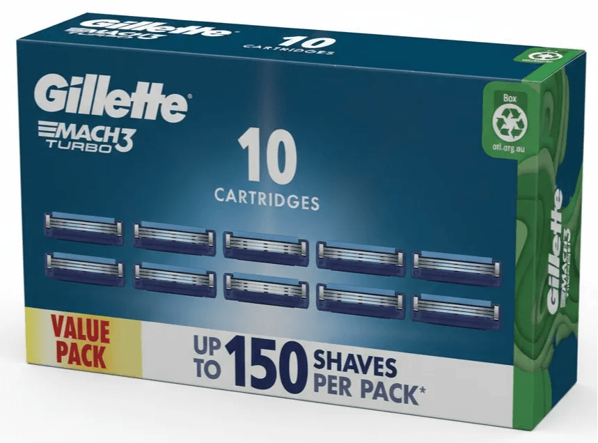 Gillette Mach3 Turbo Scheermesjes Value Pack