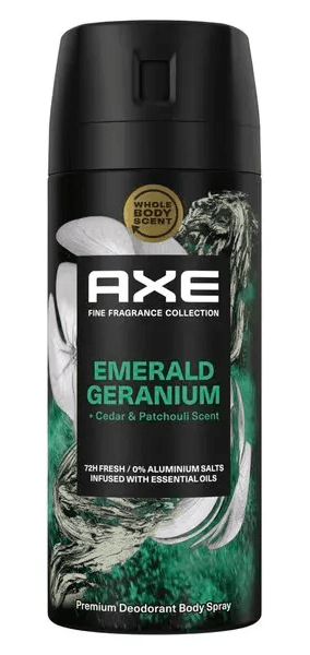 Axe Deodorant Bodyspray Emerald Geranium