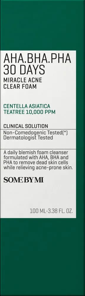 Some By Mi AHA.BHA.PHA 30 Days Miracle Acne Clear Foam