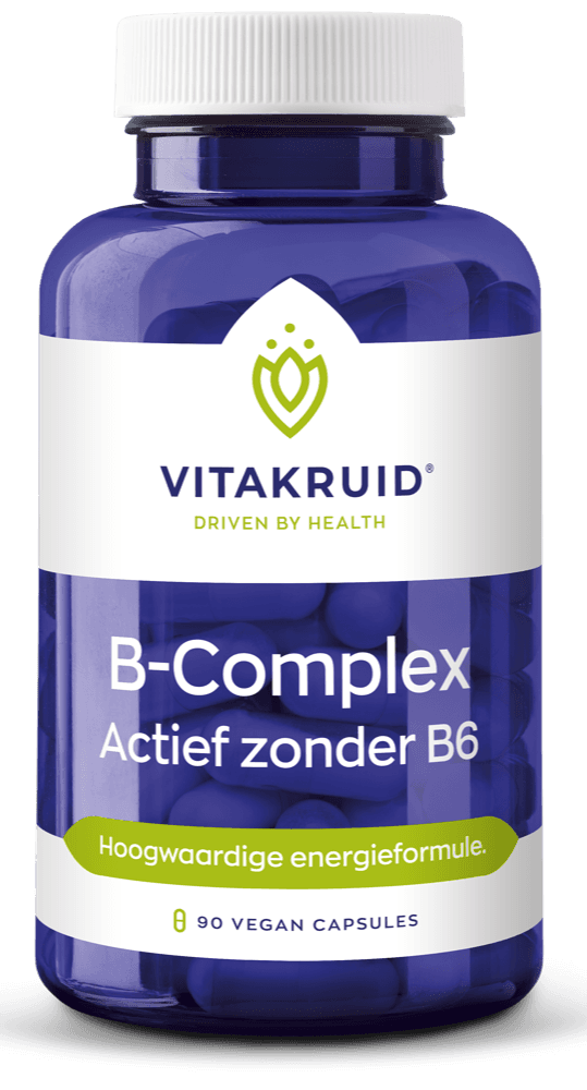 Vitakruid B-Complex Actief zonder B6 Capsules