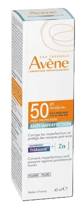 Eau Thermale Avène SPF50 Anti-Imperfection Zonnebrandcrème