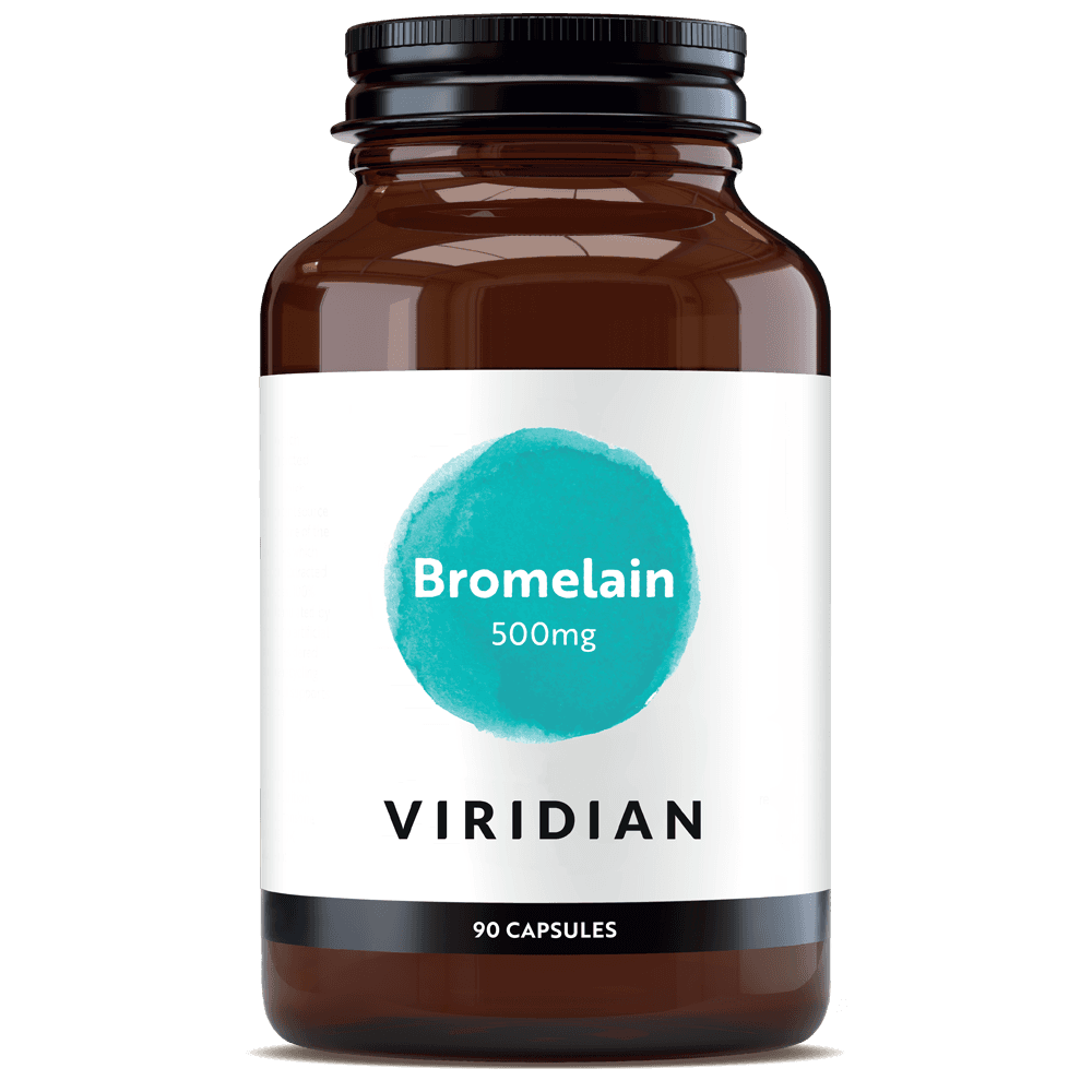 Viridian Bromelain 500mg Capsules