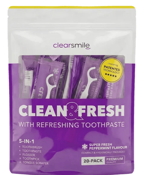 ClearSmile Clean & Fresh 5-In-1 Tandenborstel Pepermunt