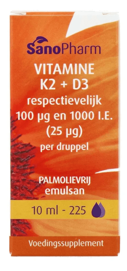 Sanopharm Vitamine K2 + D3 Druppels