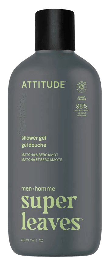 Attitude Super Leaves Men Matcha & Bergamot Showergel