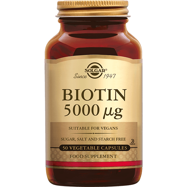 Solgar Biotine 5000 mcg Capsules