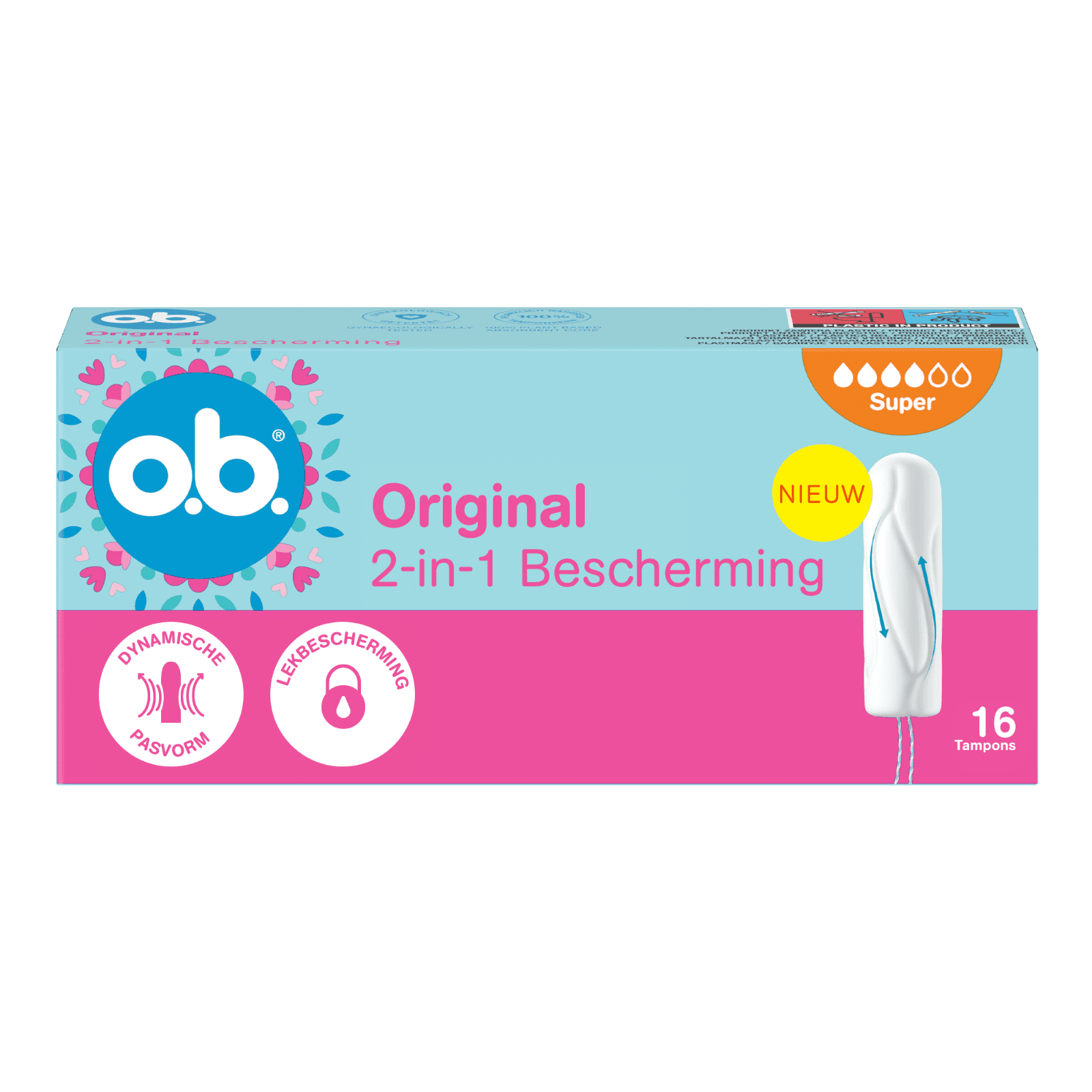 OB Original Dynamic Fit Tampons Super