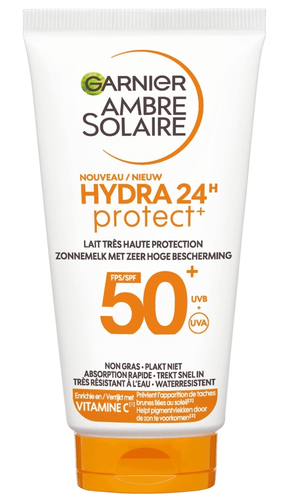 Garnier Ambre Solaire Hydra 24h Protect SPF50+ Zonnemelk