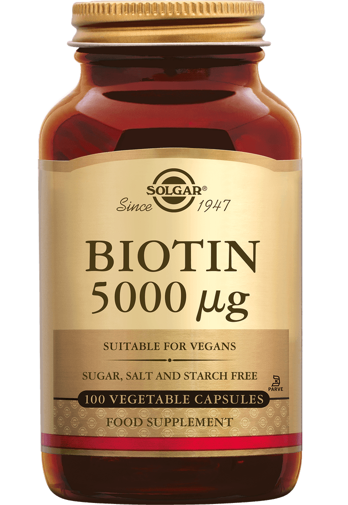 Solgar Biotine 5000 mcg Capsules