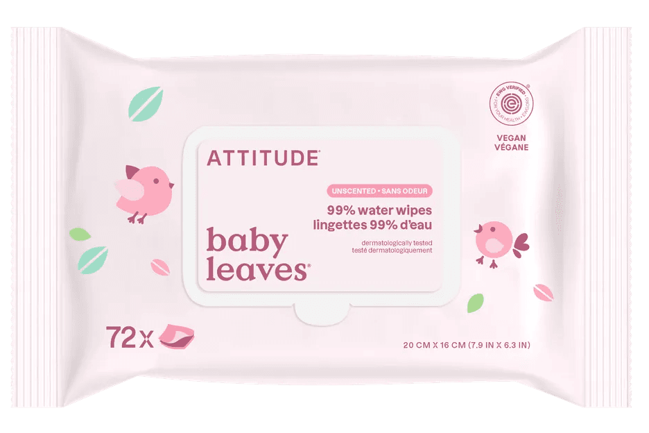 Attitude Baby Leaves Doekjes Ongeparfumeerd