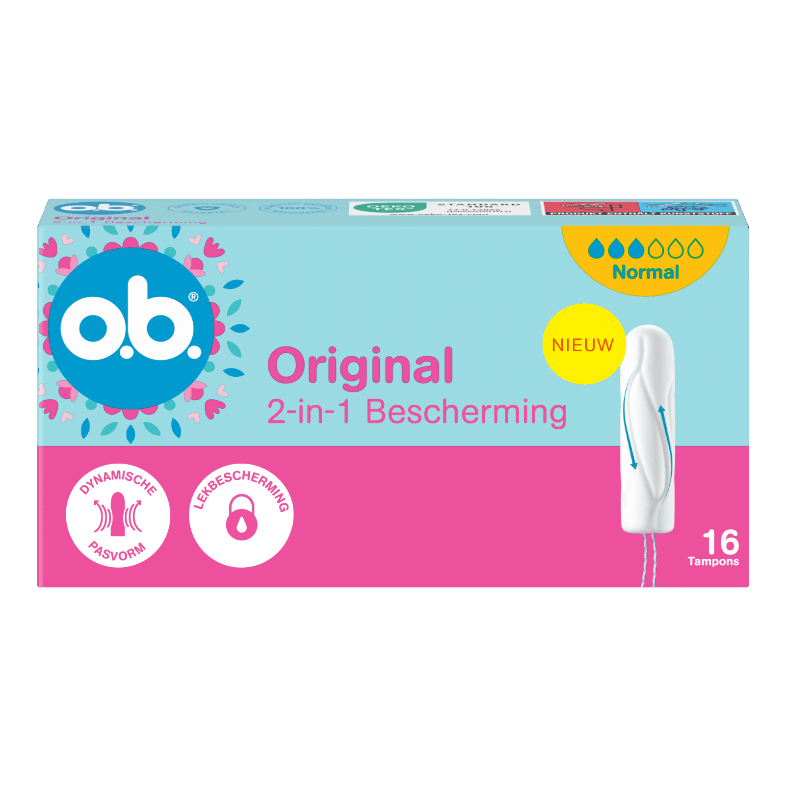 OB Original Dynamic Fit Tampons Normal