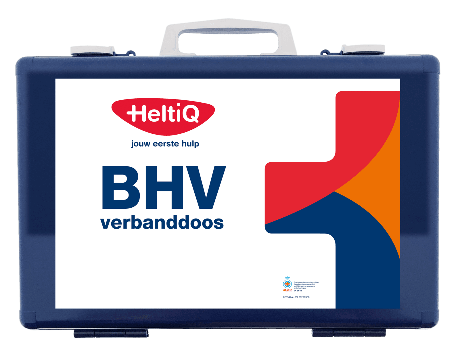 HeltiQ BHV Verbanddoos Modulair - Blauw