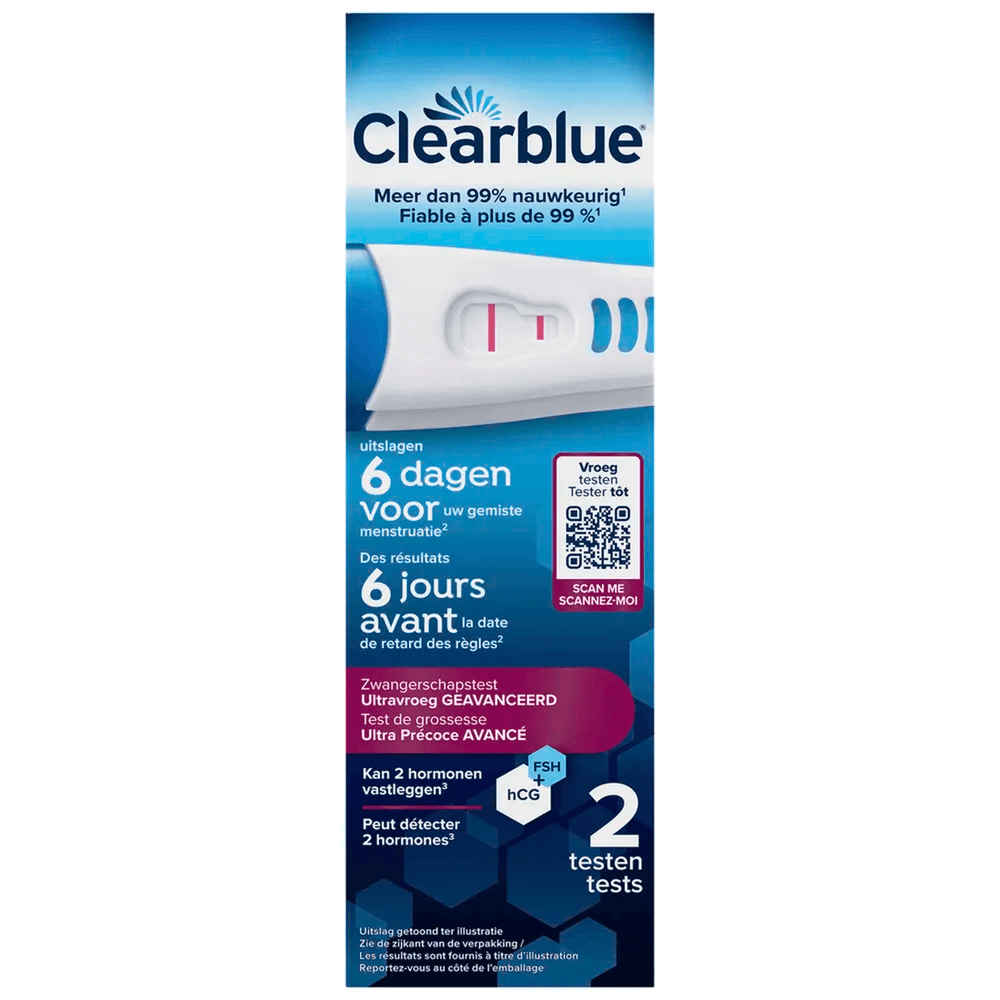 Clearblue Ultravroeg Geavanceerd Zwangerschapstest