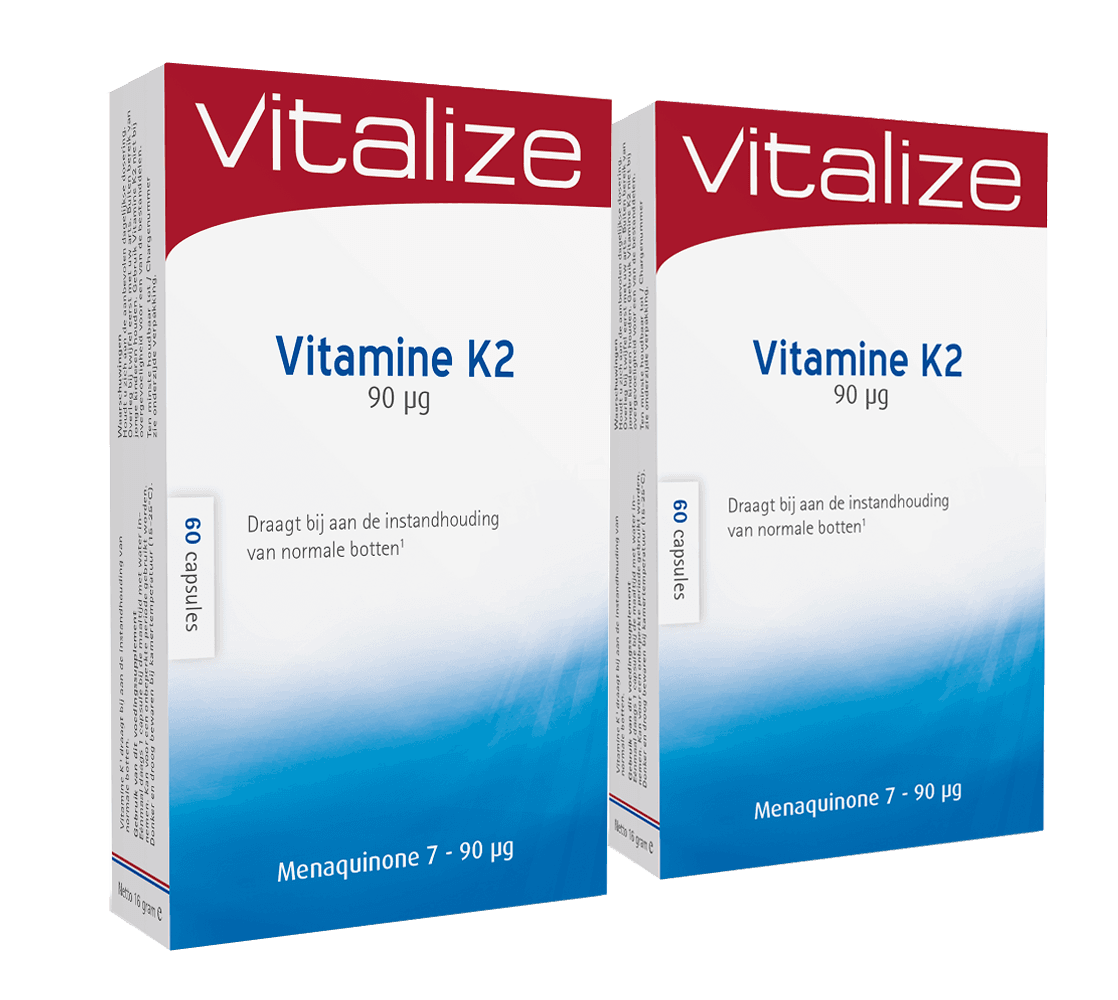 Vitalize Vitamine K2 Capsules Voordeelverpakking