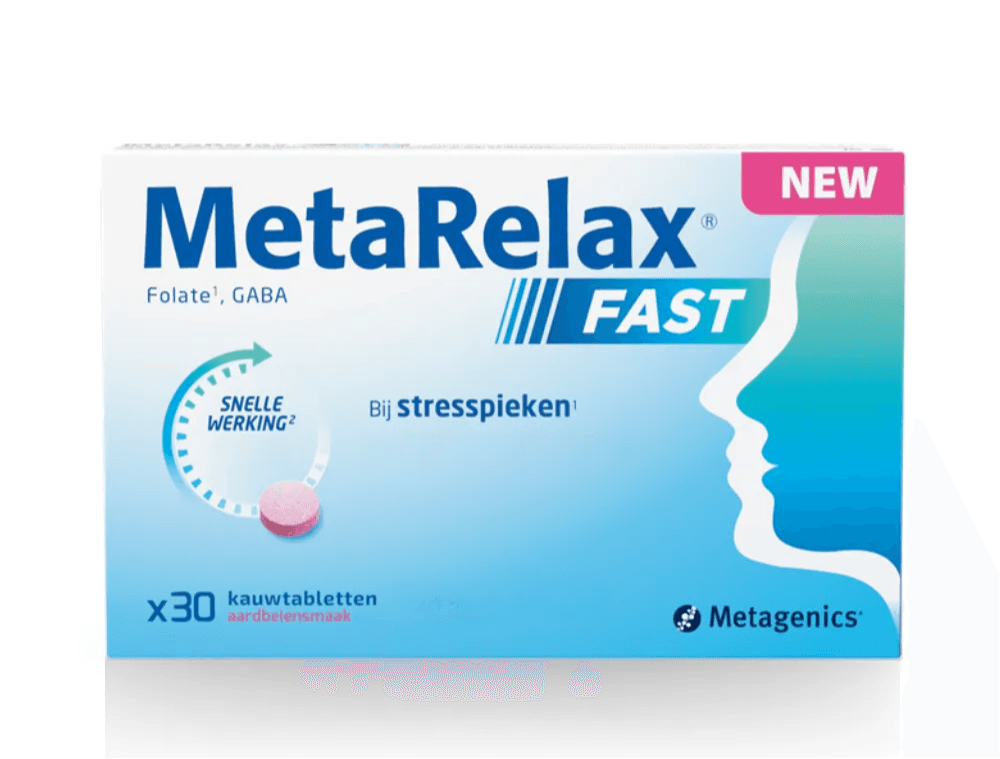 Metagenics MetaRelax Fast Kauwtabletten