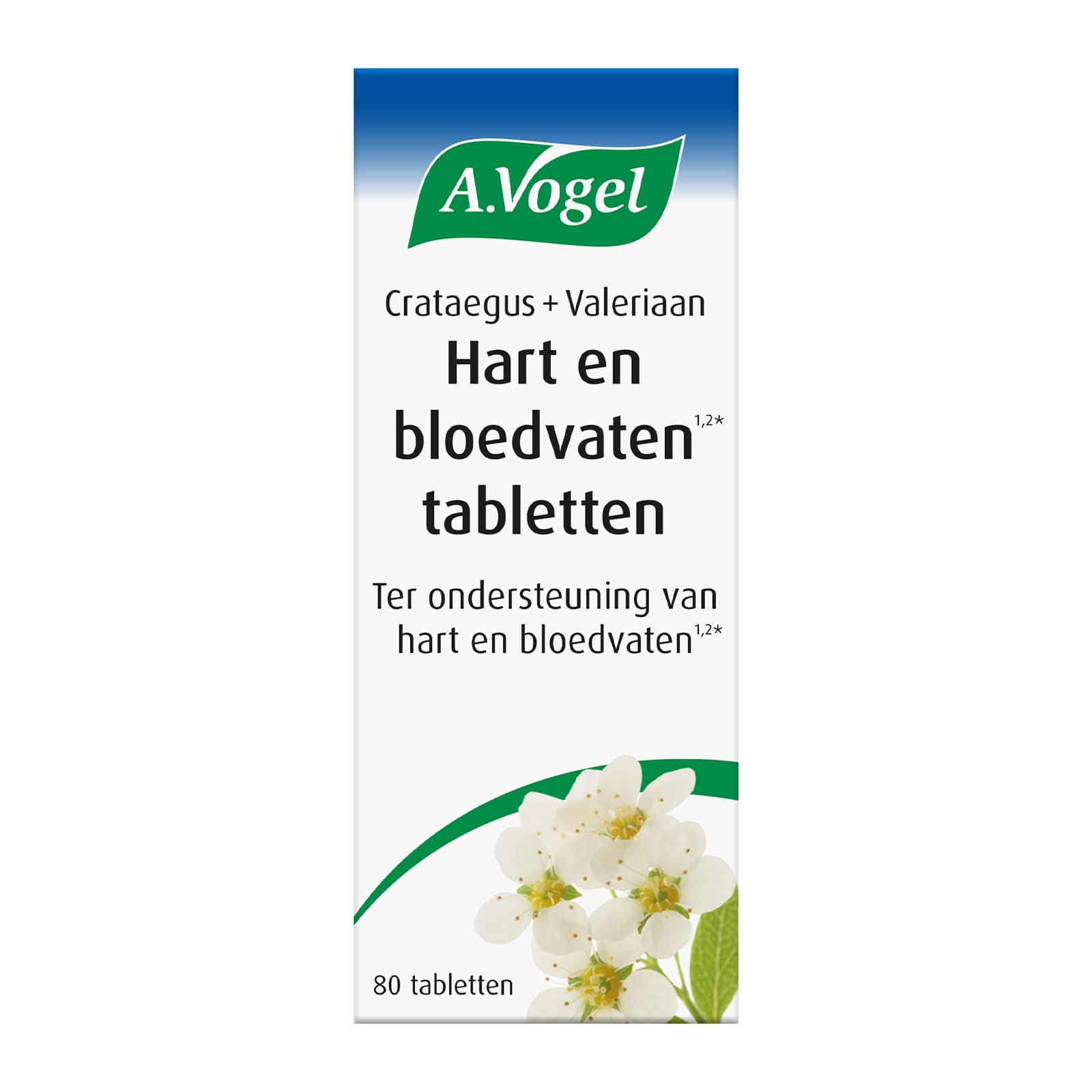 A.Vogel Crataegus + Valeriaan Hart en Bloedvaten Tabletten