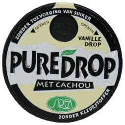 Sirea Pure Drop Cachou Vanille (18 stuks)