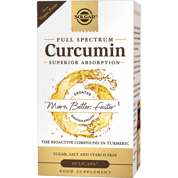 Solgar Full Spectrum Curcumin (Kurkuma) Vegicapsules