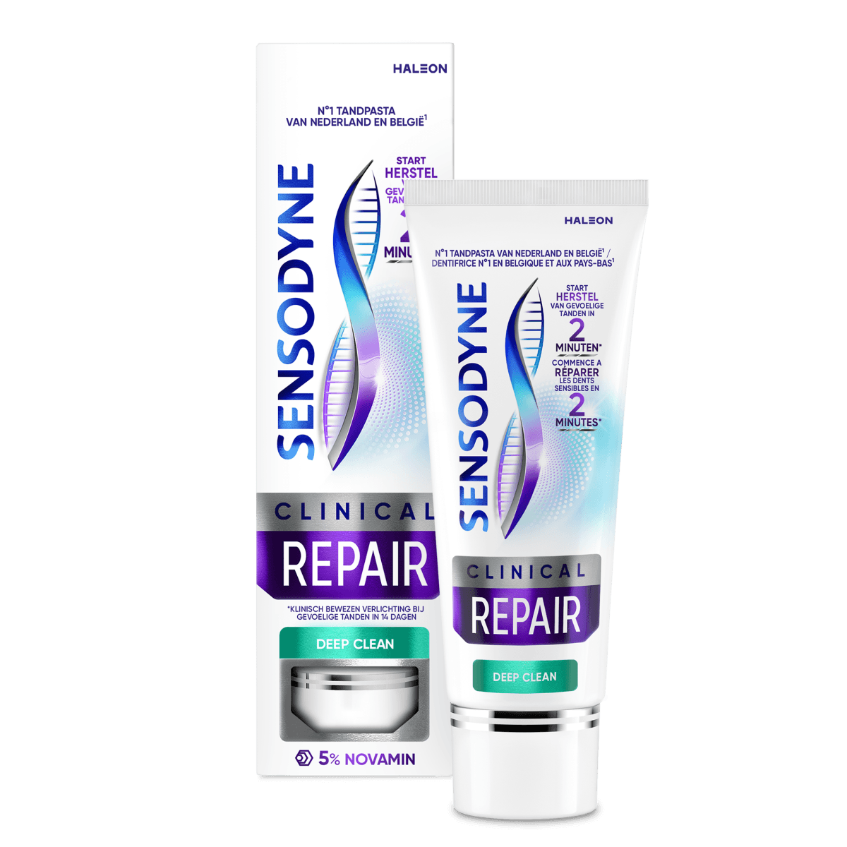 Sensodyne Clinical Repair Deep Clean Tandpasta