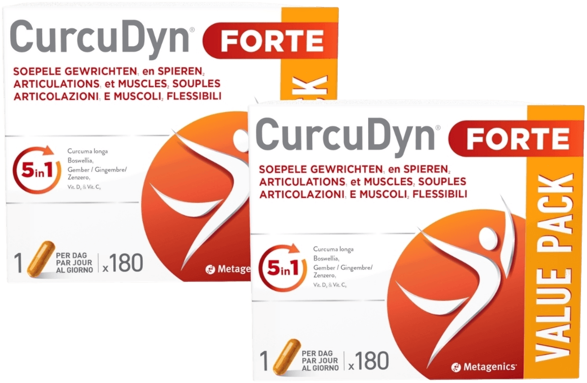 Metagenics Curcudyn Forte Capsules Duoverpakking