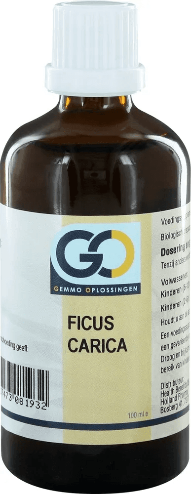 GO Gemmo Oplossingen Ficus Carica Bio Tinctuur