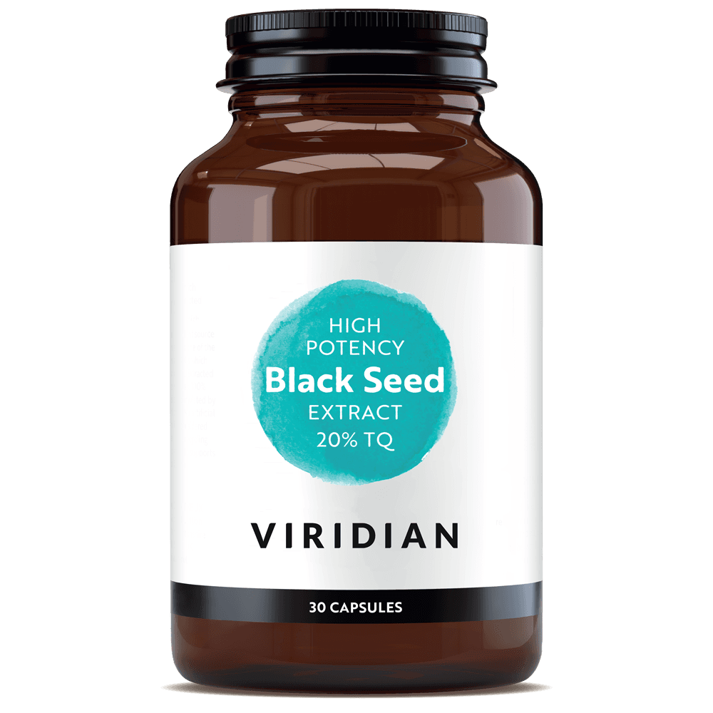 Viridian High Potency Black Seed Extract 20% TQ Capsules