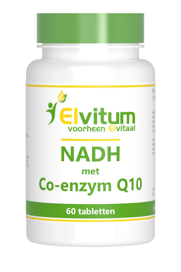 Elvitum NADH met Co-enzym Q10 Tabletten