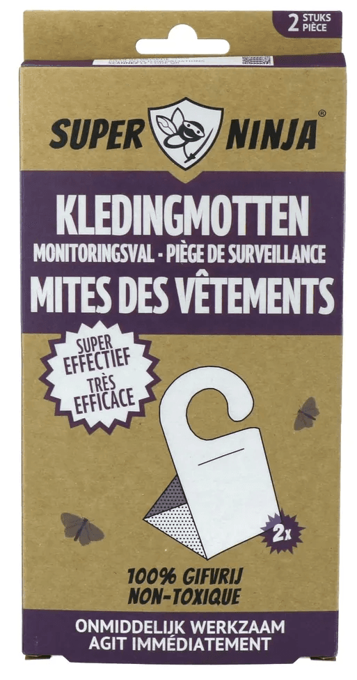 Super Ninja Kledingmotten Vanger