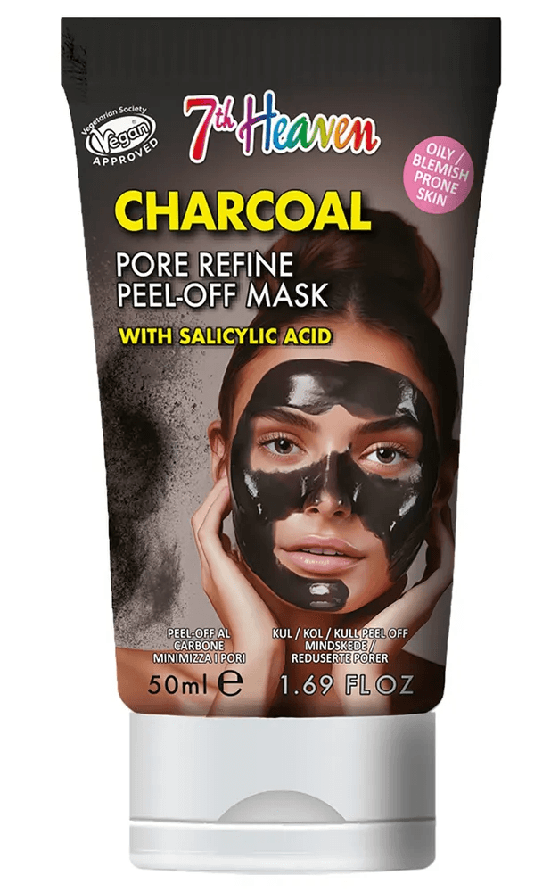 7th Heaven Charcoal Porien Verfijnende Peel-Off Masker met Salicylzuur