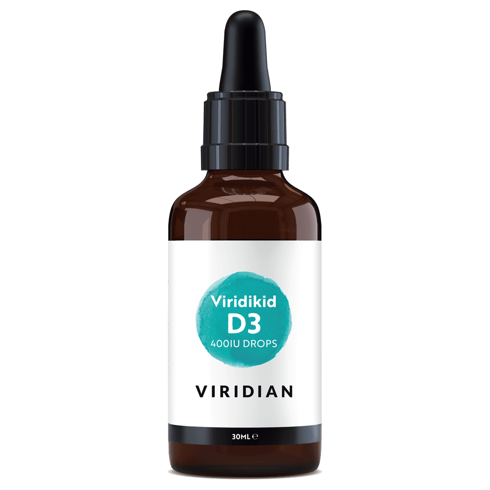 Viridian Viridikid Vitamin D3 400IU Druppels
