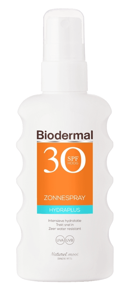 Biodermal Hydraplus Zonnespray - Zonnebrand met SPF30