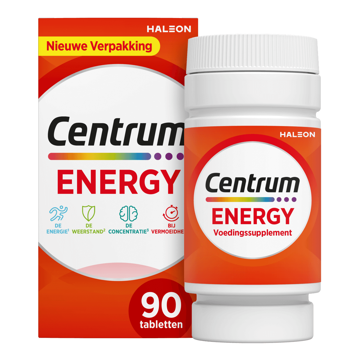 Centrum Energy Multivitaminen Tabletten 90st