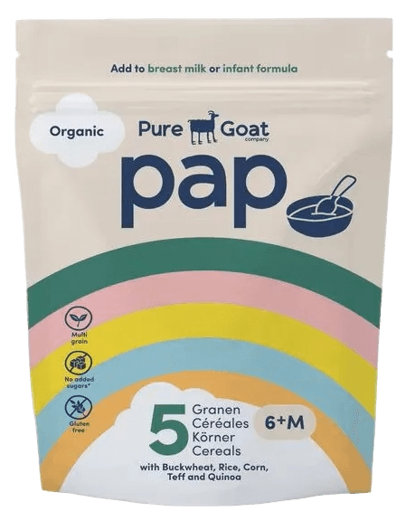 Pure Goat Organic 5-Granen Pap 6+M