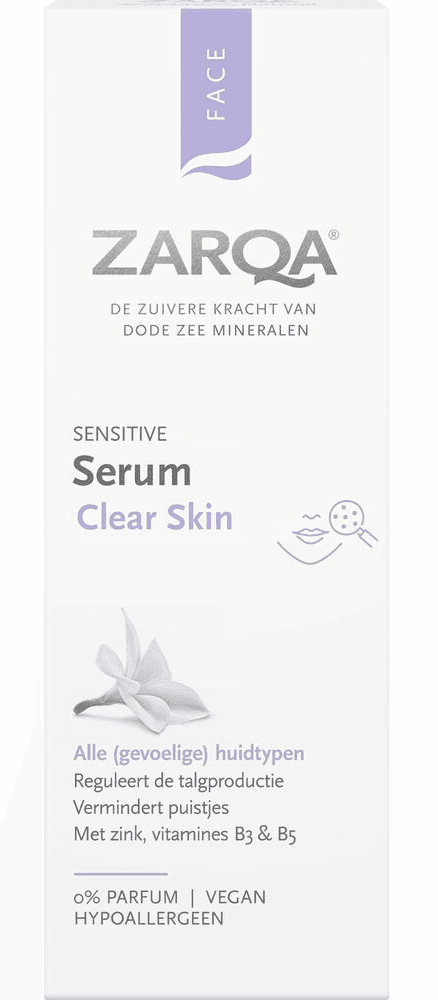 Zarqa Face Sensitve Serum Clear Skin