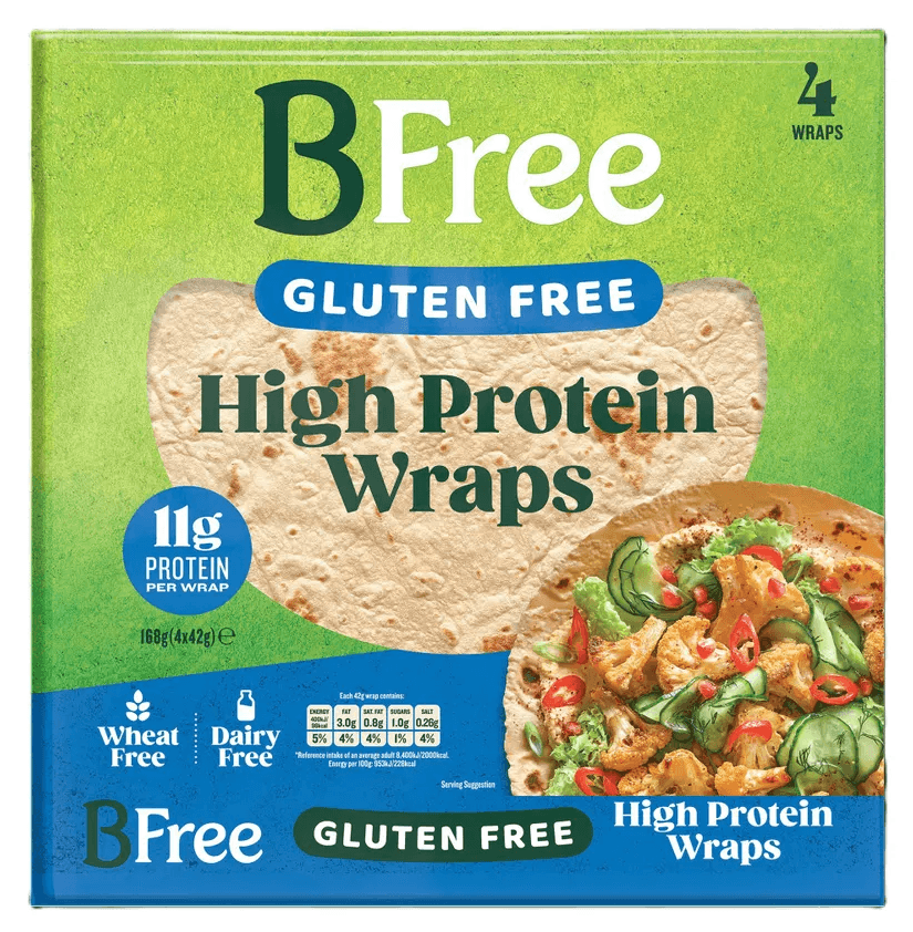 BFree Gluten Free High Protein Wraps