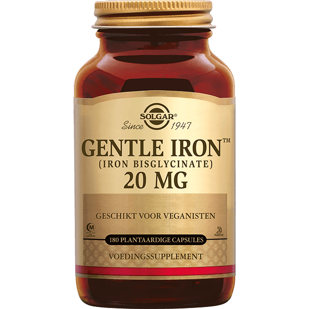 Solgar Gentle Iron 20 mg Capsules