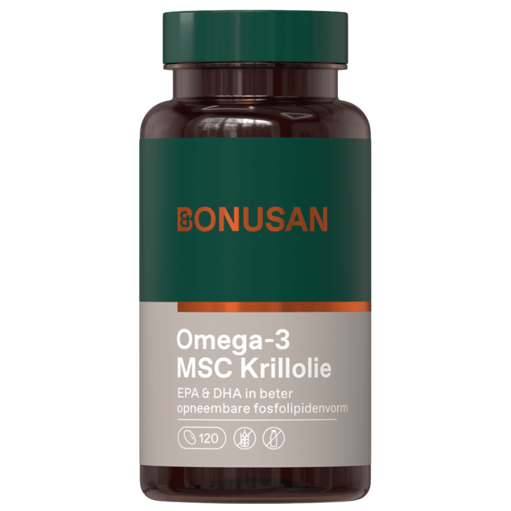 Bonusan Omega-3 MSC Krillolie Softgels