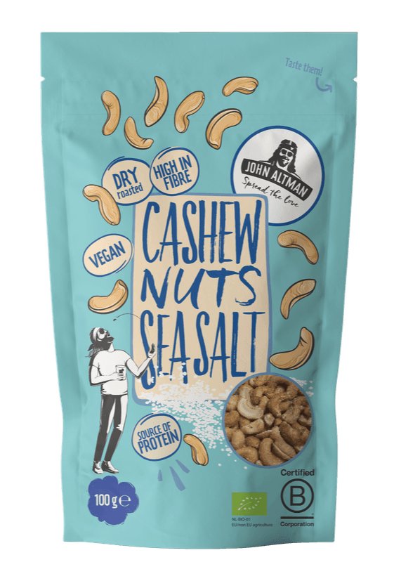 John Altman Cashew Nuts Seasalt Bio
