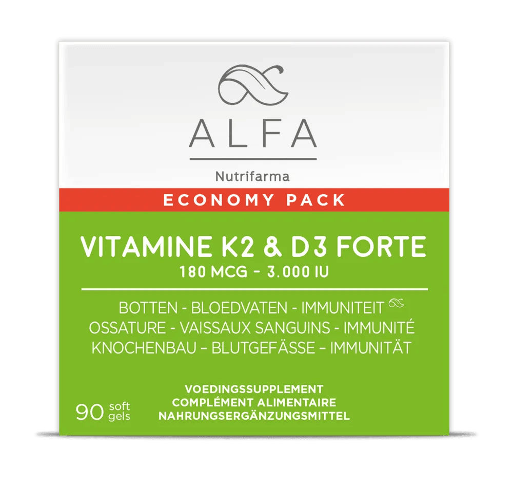 Alfa Vitamine K2 & D3 Forte