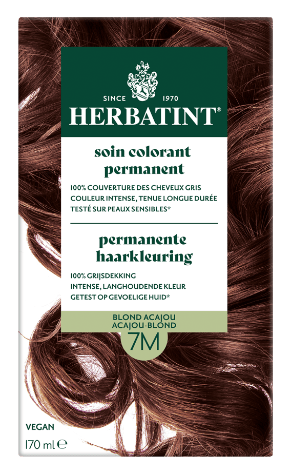 Herbatint Permanente Haarkleuring Mahonie-Blond 7M