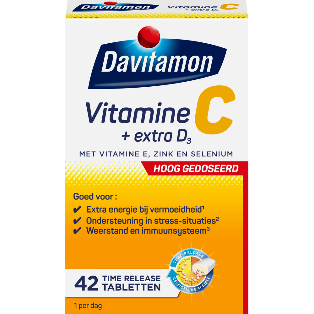 Davitamon Vitamine C Time Release Tabletten