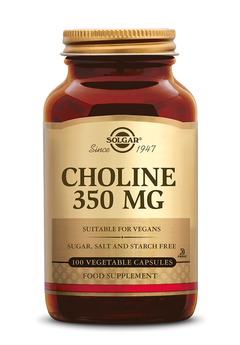 Solgar Choline 350 mg Capsules