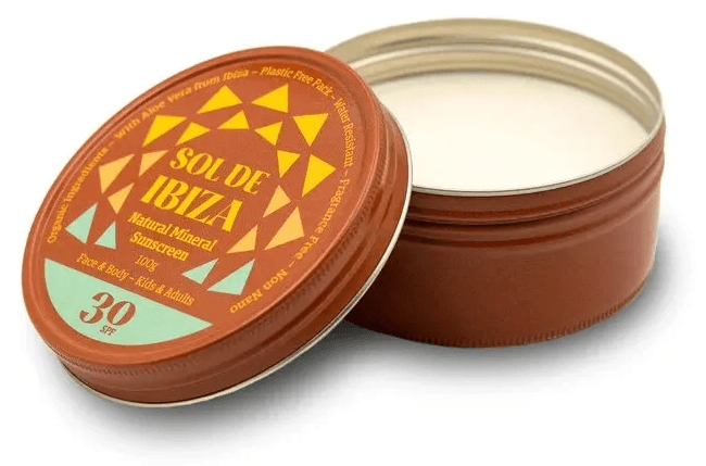 Sol De Ibiza SPF30 Natural Mineral Sunscreen
