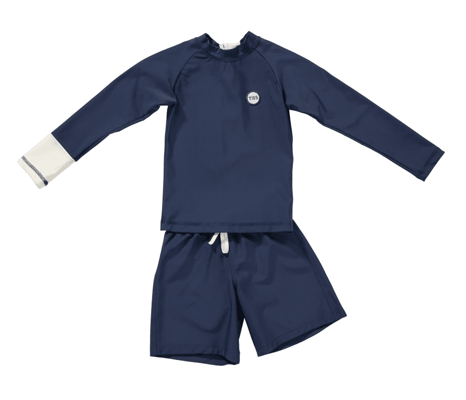 Tenue Soleil UV Set Blauw 4-6 jaar